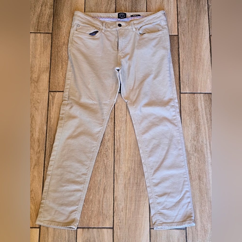 Tan / Biege / Khaki Ben Sherman Slim Fit Pants